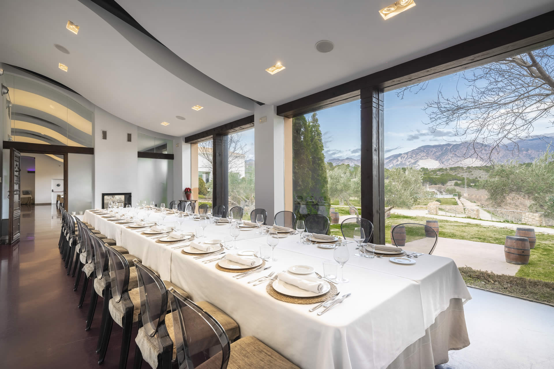 Salón Comedor del Hotel en Granada Señorío de Nevada